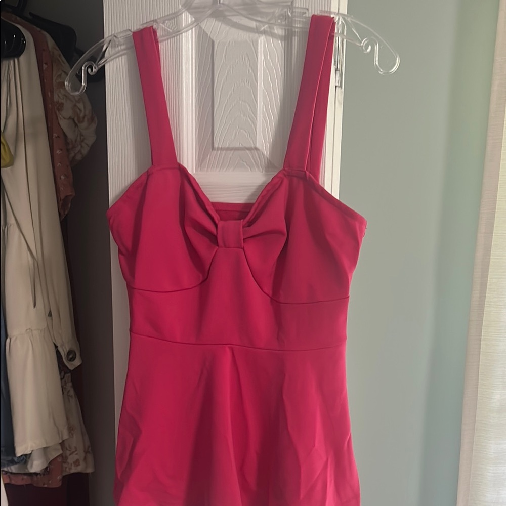Pink Sleeveless Top